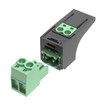 Panduit Minicom PCM Green Cnct Black Module