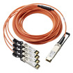 HPE HP BLC QSFP+ to 4X10G SFP+ AOC 15M OPT - 721076-B21