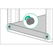 HPE HP 1U Short Friction Rail KIT - 775612-B21