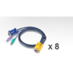 ATEN 6 SPHD15 (m) -HD15(M)/MINIDIN6 (m) Cable ACS1208L & ACS1216L