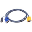 ATEN 2L5206UP Video / USB Cable - 15 PIN Sphd (m) - 4 PIN USB Type A HD-15 (m) - 19.