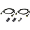 ATEN Cable KIT - USB Type A HDMI Left Connector - Male Left Gender - USB Type B HDMI - 2L7D02UHX5