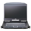 ATEN 19IN Wide Screen 16-PORT LCD KVM Switches; 1366 X 768 @ 60 HZ; 5 MS; 0.3 MM X 0.