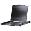 ATEN THE CL6700MW DVI Full HD LCD Console IS A Single Rail KVM Console Featuring A 17