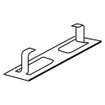 Middle Atlantic Receptacle Mounting Bracket - 2507C