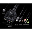 ATEN CS22H 2-PORT USB 4K HDMI Cable KVM