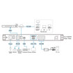 ATEN 8-PORT CAT 5 Dual Rail LCD KVM Over IP Switch 1 Local / 1 Remote User Access - KL1108VN