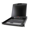 APC 19 Rack LCD Console - AP5719 - 1U Rack-mountable Keyboard Mouse and LCD CO - view 2
