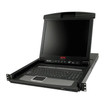 APC by Schneider Electric 17 Rack LCD Console with Integrated 8 Port Analog KVM Switch - AP5808