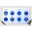 ATEN USB TO RS-232 Adapter - USB Type A Left Connector - Male Left Gender - 9 PIN D-s - UC232A