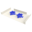 Vertiv Fiber Spool Tray 19 in EIA 1 White - 7206-FST