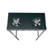 Middle Atlantic 2 Qty 4 1/2in. Low-Profile Fans for SLIM 5 Series 114 CFM total (120 VAC). Cord and Hardware included. Black Finish