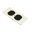 Middle Atlantic NM Duplex Faceplate 5500 - 5507D-GY
