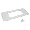 Middle Atlantic 1 1/2-GANG Decora Plate - 6DEC