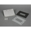 Middle Atlantic GFI Faceplate Alum - 828GFITCAL
