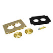Middle Atlantic Brass Screw PLG PLT - 828SPTC