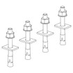 Vertiv Seismic Anchor KIT Includes 4 Torque - AK101