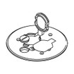 Middle Atlantic Brass Comm Cover Plate