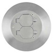 Middle Atlantic Round Carpet Duplex Flange NK - 895TCAL-NK