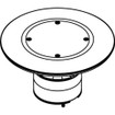 Middle Atlantic Core Hole Plug 3IN - ABPLUG3