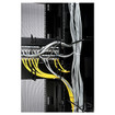APC - Cable Organizer - Black - 1 U - AR8425A
