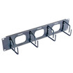 APC by Schneider Electric 2U Horizontal Cable Organizer W/ Pass-thru Black - Facilitates - AR8428