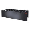 APC by Schneider Electric 3U Horizontal Cable Manager 6 Fingers TOP and Bottom - - view 2