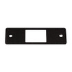 Middle Atlantic 1P Keystone Jack Plate BK - AV9008BK