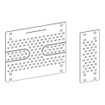 APC by Schneider Electric Hyperpod Frame - 6FT Aisle END Panel (X2), Tall Frame