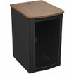 Middle Atlantic 19SP,27D,Plexi Door & Walnut Heights TOP