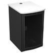 Middle Atlantic 25SP 27DEEP Plexi Door & DES White TOP - BGR-25SA27MDK-D8