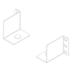 Vertiv Front Mount Support Bracket Mount