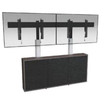 Middle Atlantic C3 Series HPL Woodkit 3 BAY 32 Inches High Asian Night With - C3K3D1HA3D4ZPLBK