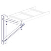 Vertiv Cable Runway Support Bracket 21 in - GL-CR-TSB12