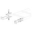 Vertiv Cable Runway Support Bracket Yellow - GL-CR-VSB