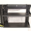 Middle Atlantic C3 Credenza Woodkit - 4 BAY 24IN Height IN Black HPL Finish - C3K4D2MHA5A5B20000