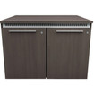 Middle Atlantic C5 Finishing KIT Wood Modern Solid Door HPL Finish 4-BAY - C5K-4B1MSHA5-20121
