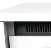 Middle Atlantic C5 Credenza, 1 BAY HPL Modern Style IN Oiled Lengo With Solid Door. Locks AND HA
