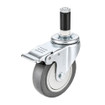 Middle Atlantic Caster Stem 4IN Swivel W/lock - CASTERS4SWL