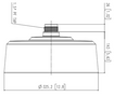 Hanwha SBP-317HMWP White Handing Mount Dimensions