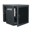 Middle Atlantic 2ft. (12 Rack Units) Cablesafe Data Wall Cabinet 32in. Deep Centered Rail Plexi Door Black Powder Coat Finish