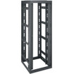 Middle Atlantic 44 Space (77in. ) 19in. Panel Width 36in. Deep Gangable Rack With Cage-Nut Rackrail CBL MGMT Ducts Without Rear Door Black Finish