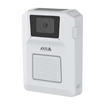 Axis 02259-001 W101 2MP Body Worn White IP Camera, 02259-001