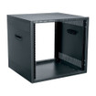 Middle Atlantic 10 Space 18 D no doors DTRK Series Rack DTRK-1018 Metallic Grey Powder Coat finish