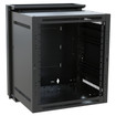 Middle Atlantic Wall Rack - Steel - Black - Tool-free Quick-mount System FOR Easy - DWR-12-17