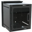 Middle Atlantic 12 Space (21in. ) Data Wallrack with Plexi Door Fits 24in. Deep Equip DWR Series Textured Black Powder Coat Finish ***Drop Ship Only***