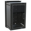 Middle Atlantic Wallrack 15in. Deep DWR Series Steel Textured Black Powder Coat Finish - DWR-16-17