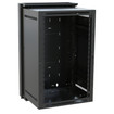Middle Atlantic 16 Space (28in. ) Sectional Wallrack 20in. Deep DWR Series Steel Textured Black Powder Coat Finish