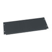 Middle Atlantic 4 Space (7IN. ) Flanged Econo Blank Panel Steel Black Powder Coat Finish - EB4