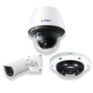 i-PRO WV-S1136A compact security camera side angle showing compact design